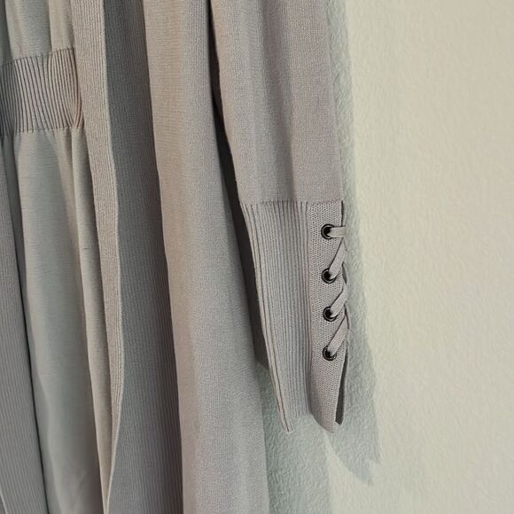 New Joan Vass Cardigan Sweater Duster - Picture 3 of 7